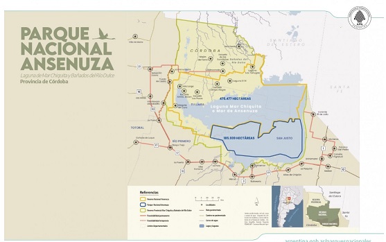 MAPA PARQUES NACIONALES